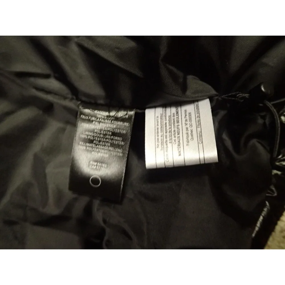 Marc New York Performance‎ Puffer Jacket Womens XL Black Excellent Mixed Media